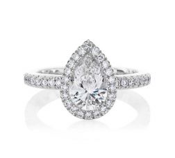 Why Celebrities Prefer Pear Shaped Diamond Rings