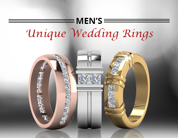 Unique Men's Wedding Ring