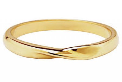 Diamond District Gold Wedding Rings For Her