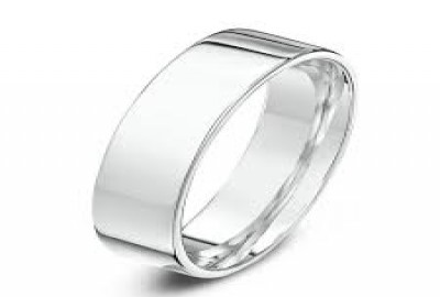 Diamond District Classic Flat Court Wedding Rings