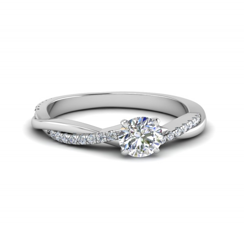Diamond Alternative Engagement Rings