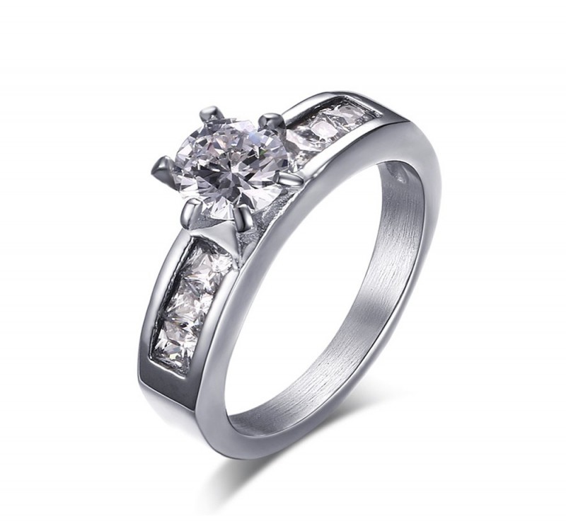 Affordable Diamond District Titanium Engagement Rings