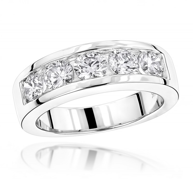 Men's Diamond Wedding Ring | Diamond District Block