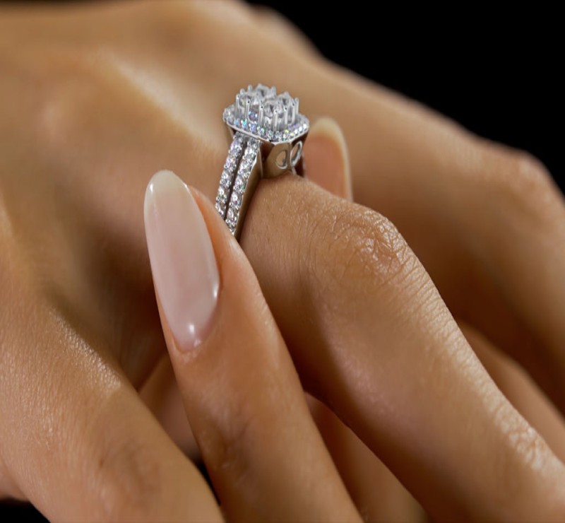 Embrace Elegance with White Diamond Wedding Rings